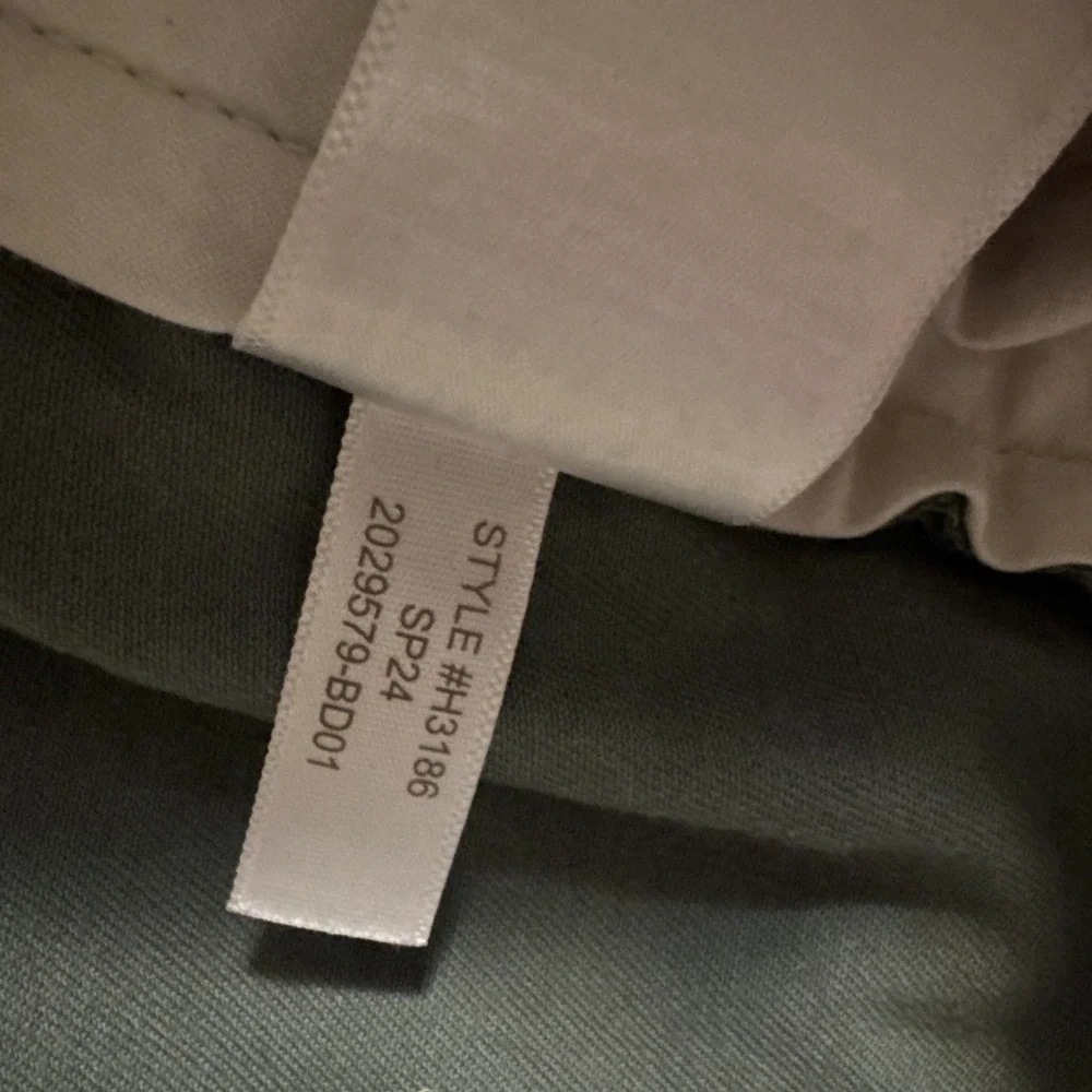 J.Crew Factory Pants Men's 34/32 Straight Flex Sage Green Cotton Twill‎ Chinos